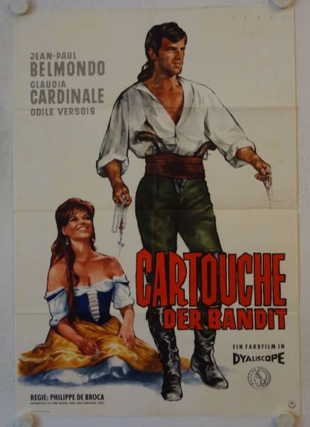 Cartouche original release german movie poster